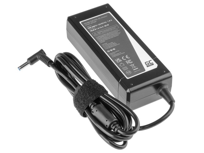 Green Cell PRO polnilec / AC Adapter 19V 4.74A 90W za AsusPRO B8430U P2440U P2520L P2540U P4540U P5430U Asus Zenbook UX51VZ (AD105P)