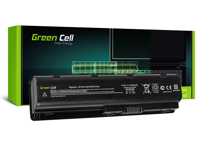 Green Cell baterija MU06 za HP Compaq 635 650 655 Pavilion G6 G7 Presario CQ62 (HP03)
