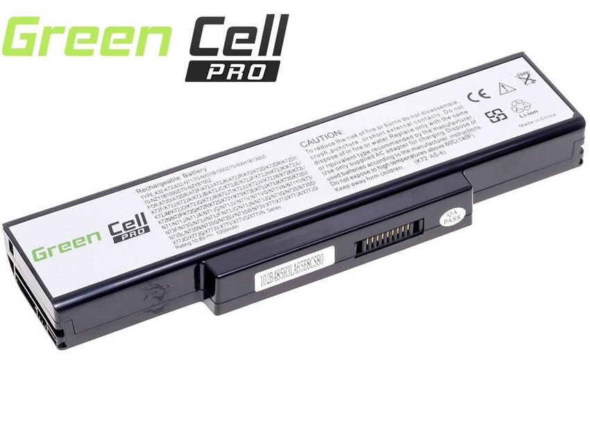 Green Cell baterija PRO A32-K72 A32-N71 za Asus K72 K72J K72F K73SV N71 N71J N73SV X73S (AS06PRO)