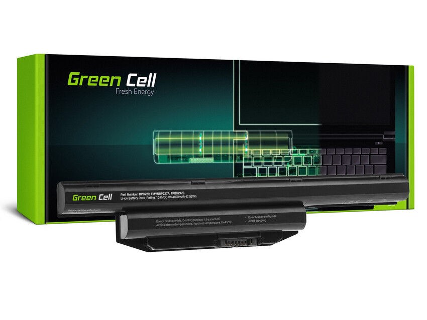 Green Cell baterija za Fujitsu LifeBook A514 A544 A555 AH544 AH564 E547 E554 E733 E734 E743 E744 E746 E753 E754 S904 (FS31)