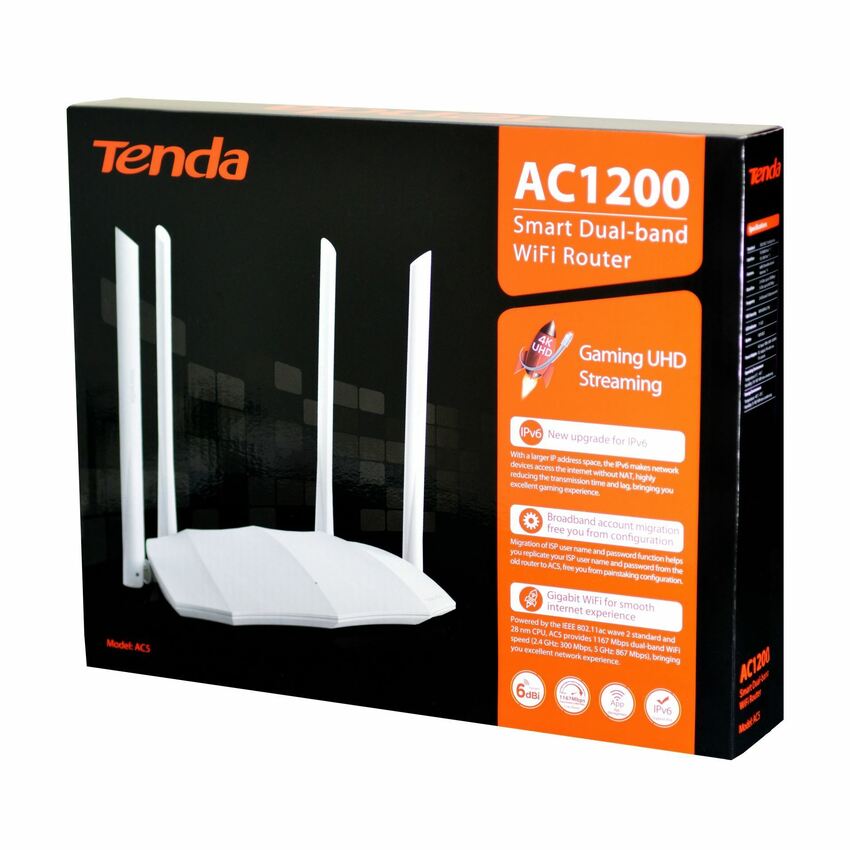 Usmerjevalnik / router Tenda AC5 1200MBps DUAL-BAND