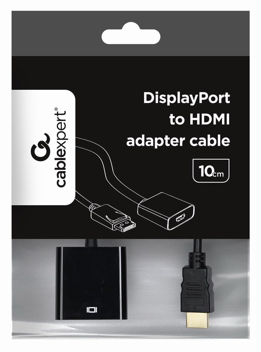 Adapter iz DisplayPort na HDMI Gembird A-DPM-HDMIF-002 Full HD