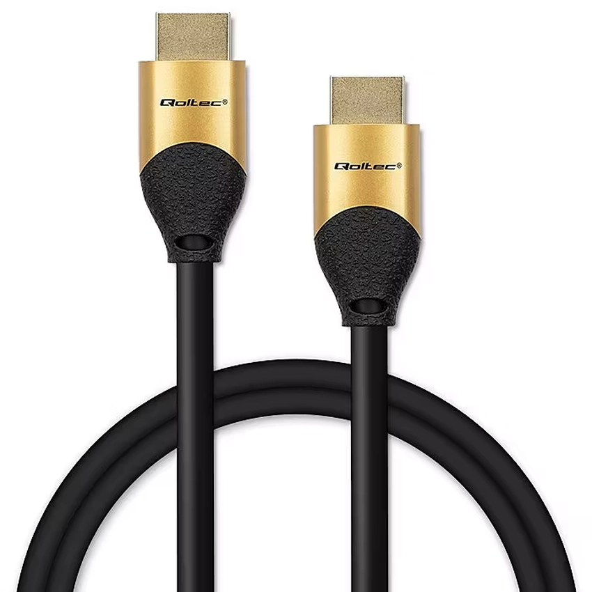 HDMI kabel Qoltec V2.1 HDMI-A - HDMI-A do 8K 60Hz 2M 50355