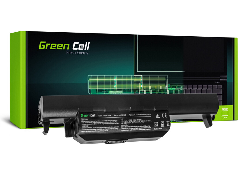 Green Cell baterija A32-K55 A33-K55 za Asus A55 K55 K55A K55V K55VD K55VJ K55VM K75 R400 R500 R500V R700 X55A X55U (AS37)