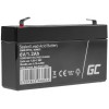 Green Cell AGM VRLA 6V 1.2Ah maintenance-free battery za the alarm system, cash register, toys (AGM52)