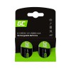 Rechargeable batteries 2x D R20 HR20 Ni-MH 1.2V 8000mAh Green Cell (GR15)