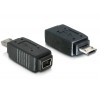 Delock adapter USB micro B Moški/miniUSB 5pin Ženski